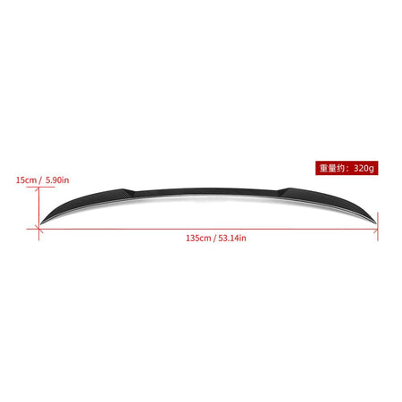 SOOQOO Spoiler SOOQOO BMW X3M F97 Rear Spoiler In Prepreg Carbon Fiber