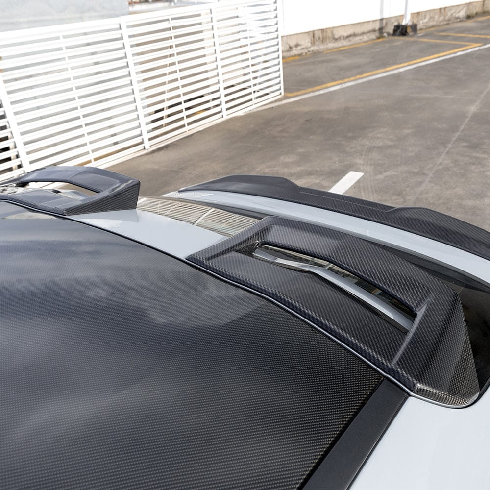 SOOQOO Spoiler SOOQOO BMW X4M F98 Top Spoiler In Prepreg Carbon Fiber