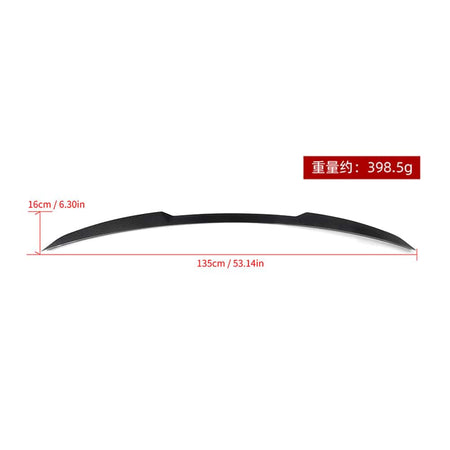 SOOQOO Spoiler SOOQOO BMW X5 G05 Rear Spoiler In Prepreg Carbon Fiber
