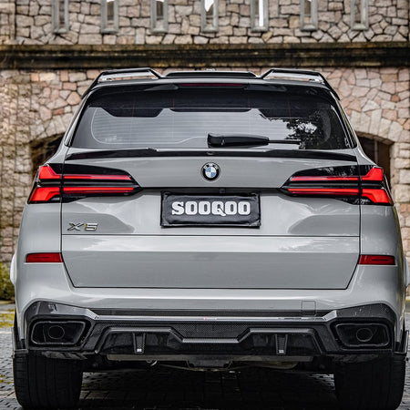 SOOQOO Spoiler SOOQOO BMW X5 G05 Top Spoiler In Prepreg Carbon Fiber
