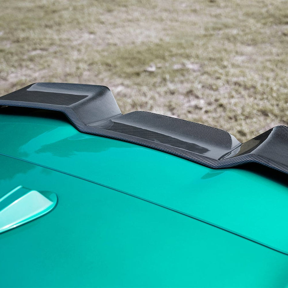 SOOQOO Spoiler SOOQOO BMW X5M F95 Top Spoiler In Prepreg Carbon Fiber
