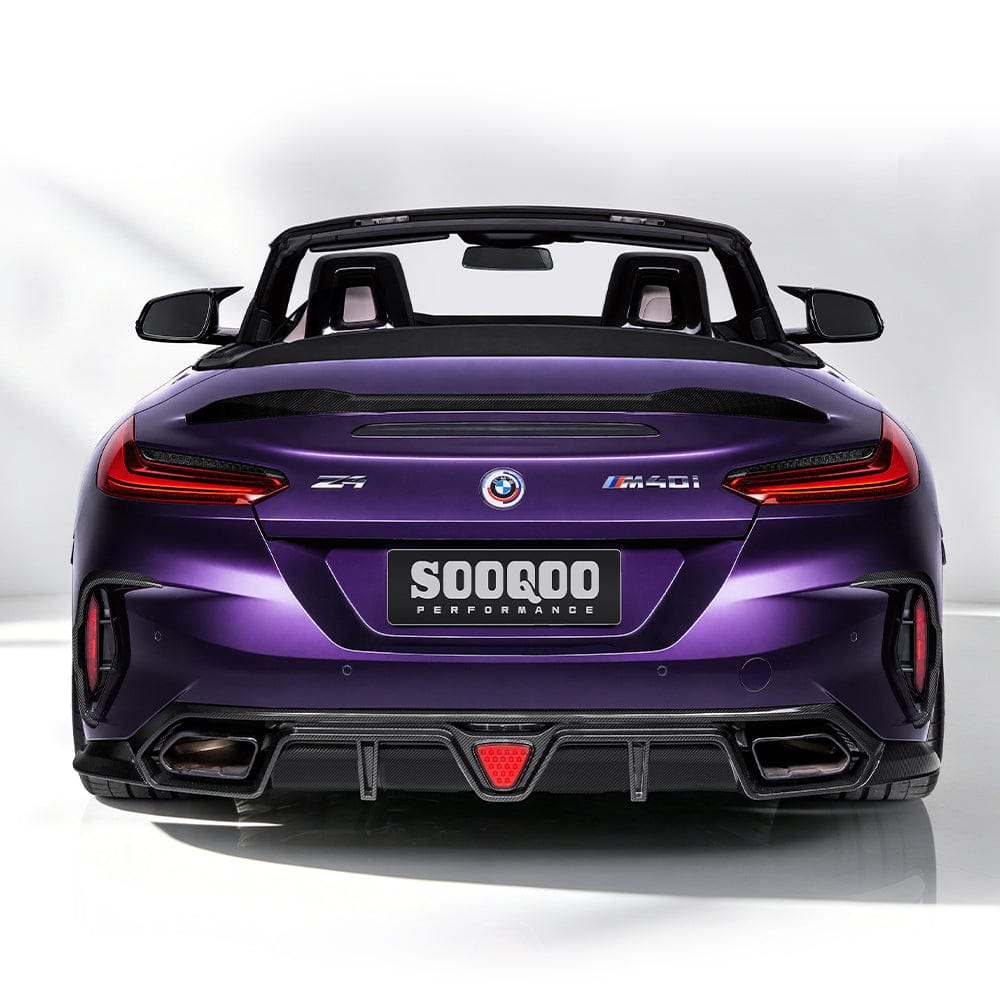 SOOQOO Spoiler SOOQOO BMW Z4 G29 Rear Spoiler In Prepreg Carbon Fiber