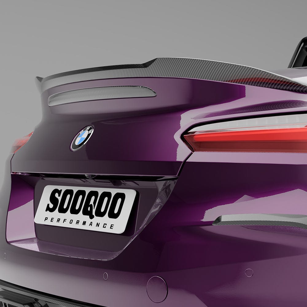SOOQOO Spoiler SOOQOO BMW Z4 G29 Rear Spoiler In Prepreg Carbon Fiber