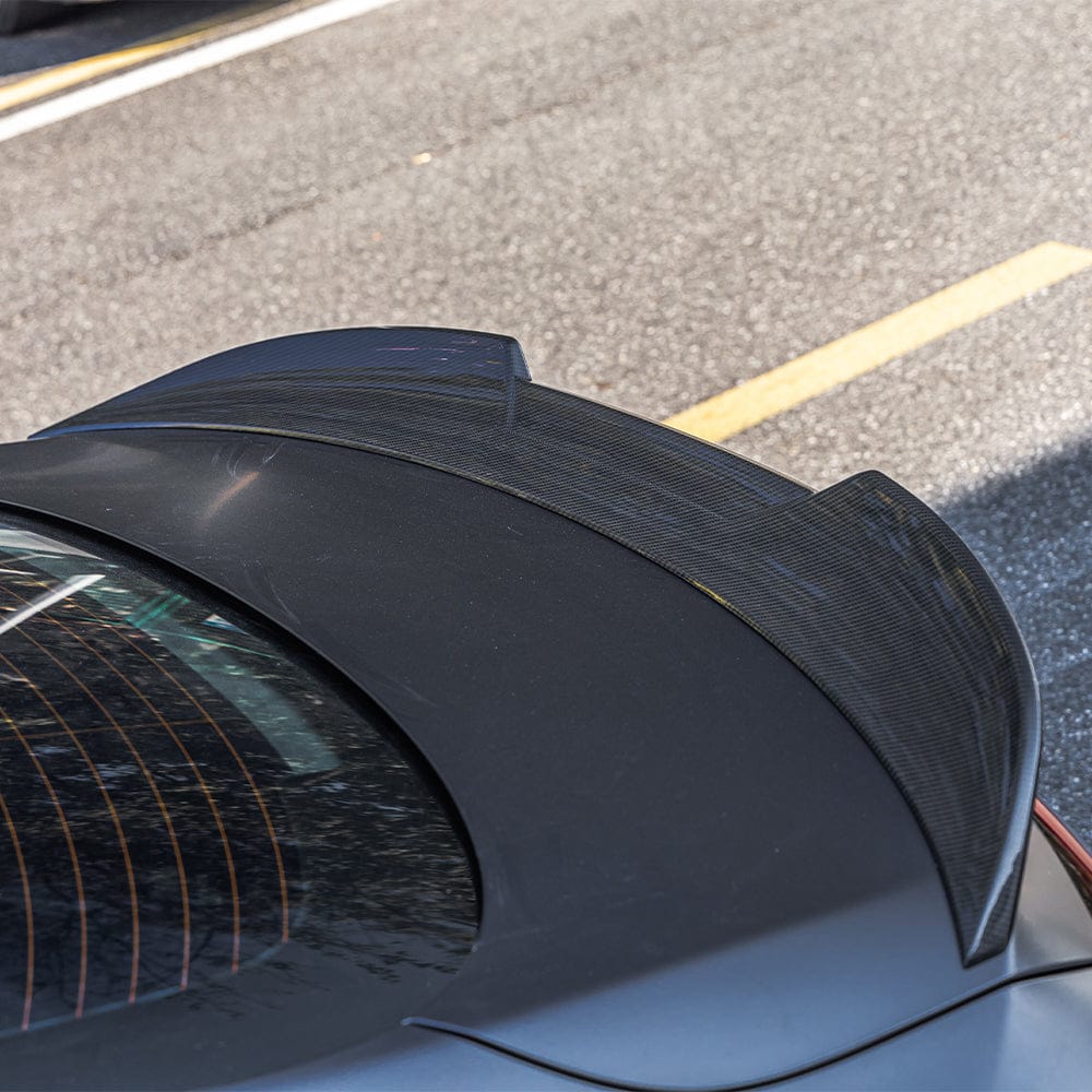 SOOQOO Spoiler SOOQOO MERCEDES CLE C236 Rear Spoiler In Prepreg Carbon Fiber