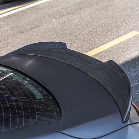 SOOQOO Spoiler SOOQOO MERCEDES CLE C236 Rear Spoiler In Prepreg Carbon Fiber