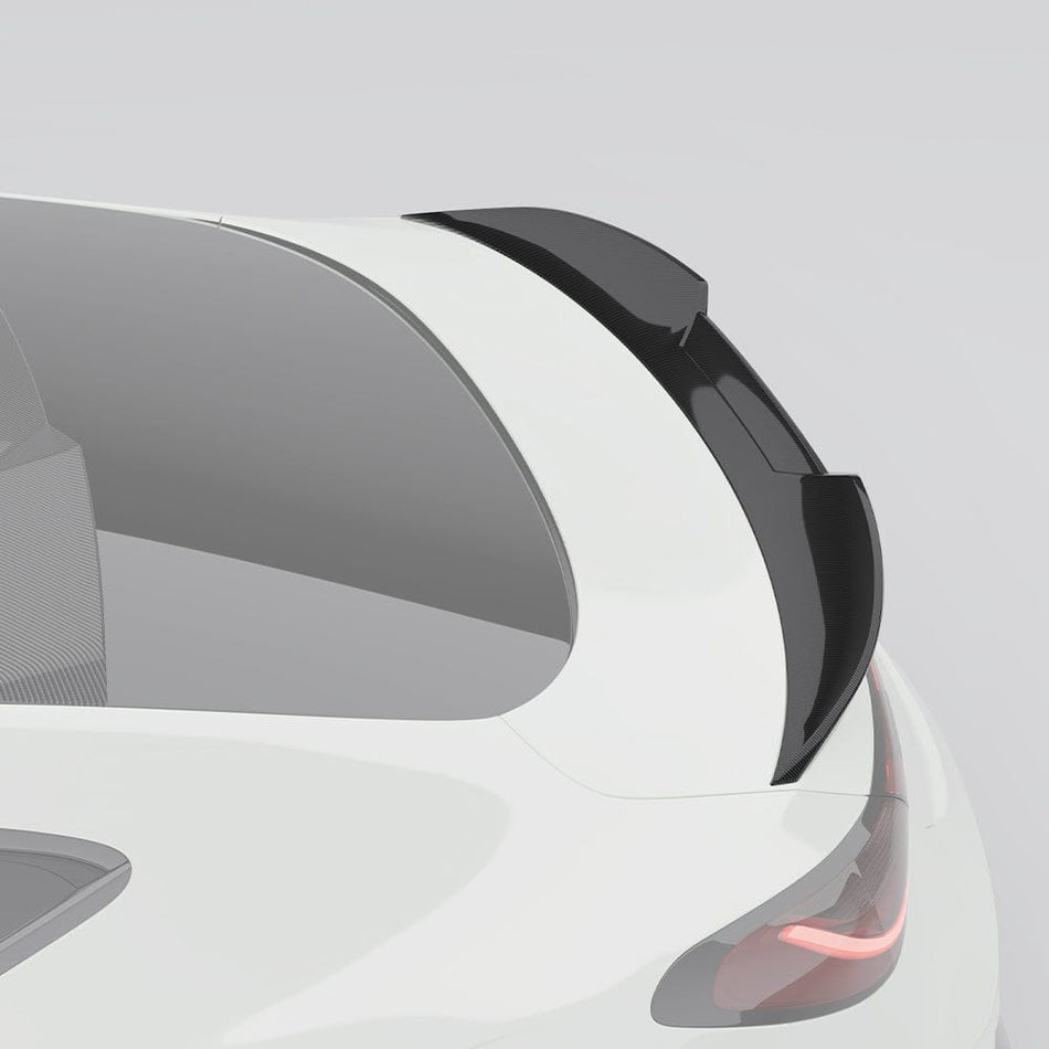 SOOQOO Spoiler SOOQOO MERCEDES CLE C236 Rear Spoiler In Prepreg Carbon Fiber