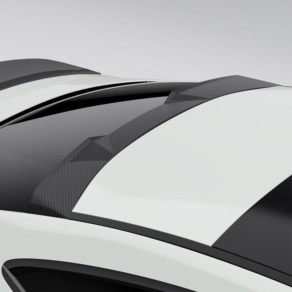 SOOQOO Spoiler SOOQOO MERCEDES CLE C236 Roof Spoiler In Prepreg Carbon Fiber