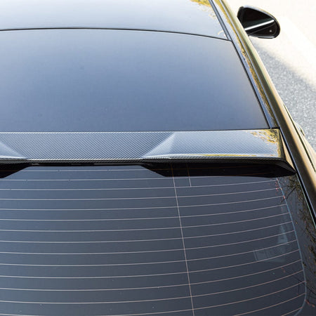 SOOQOO Spoiler SOOQOO MERCEDES CLE C236 Roof Spoiler In Prepreg Carbon Fiber