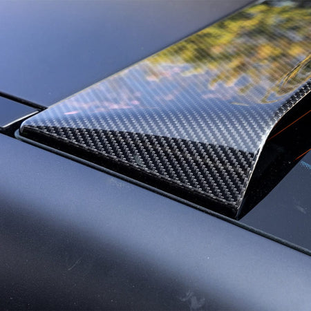 SOOQOO Spoiler SOOQOO MERCEDES CLE C236 Roof Spoiler In Prepreg Carbon Fiber