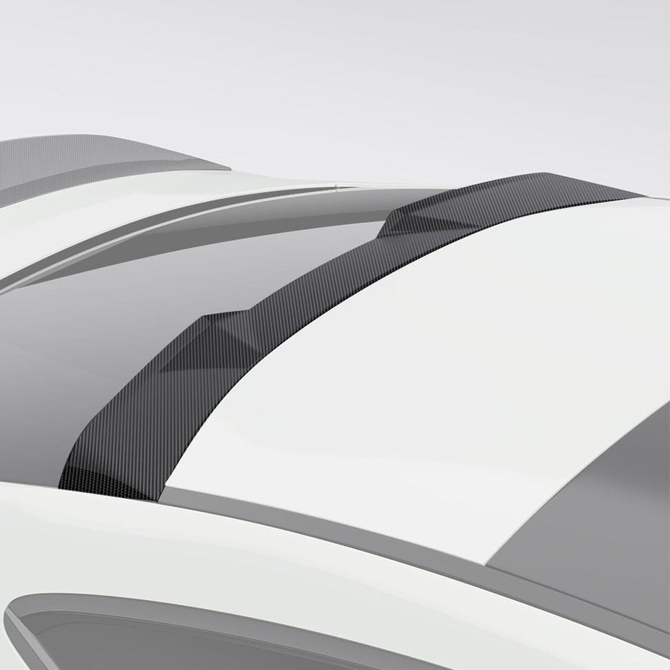SOOQOO Spoiler SOOQOO MERCEDES CLE C236 Roof Spoiler In Prepreg Carbon Fiber