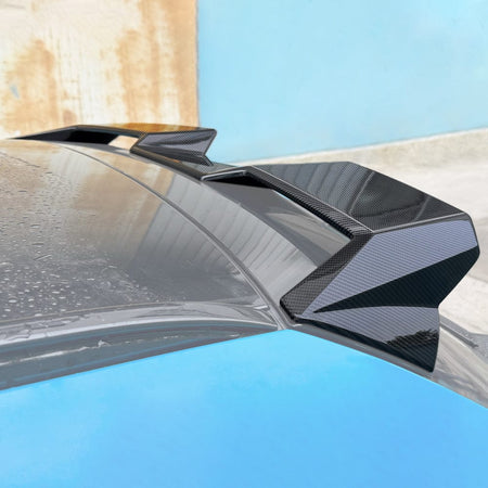 SOOQOO Spoiler SOOQOO V2 BMW M3 G81 Top Spoiler In Prepreg Carbon Fiber