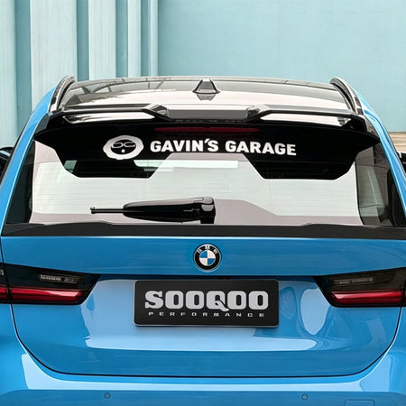 SOOQOO Spoiler SOOQOO V2 BMW M3 G81 Top Spoiler In Prepreg Carbon Fiber