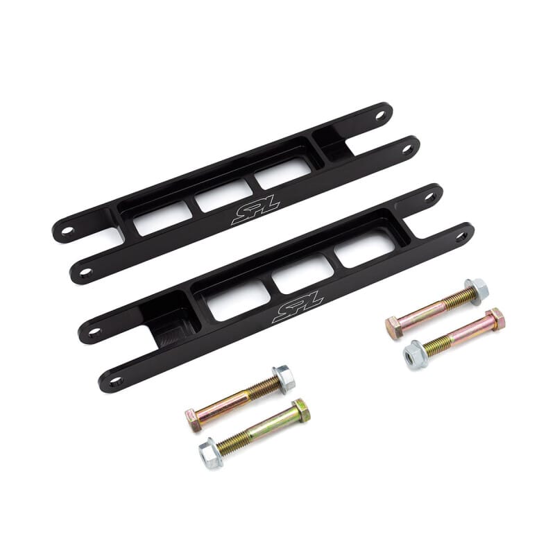 SPL Parts Control Arms SPL Parts BMW E8X/E9X Rear Lower Trailing Arms - Anodized Black