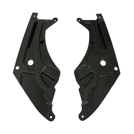 The LAB Engine Bay G80 M3 M4 Dry Carbon Fiber Headlight Top Cover