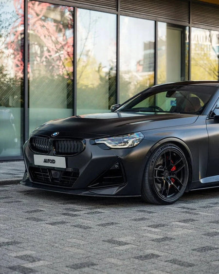 TRE Carbon Front Lip BMW 2 Series M Sport & M240i G42 Pre-Preg Carbon Fiber ID-01 Front Splitter