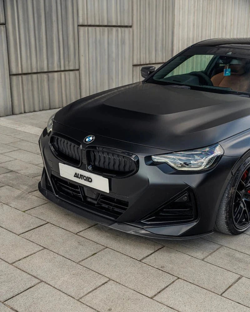 TRE Carbon Front Lip BMW 2 Series M Sport & M240i G42 Pre-Preg Carbon Fiber ID-01 Front Splitter