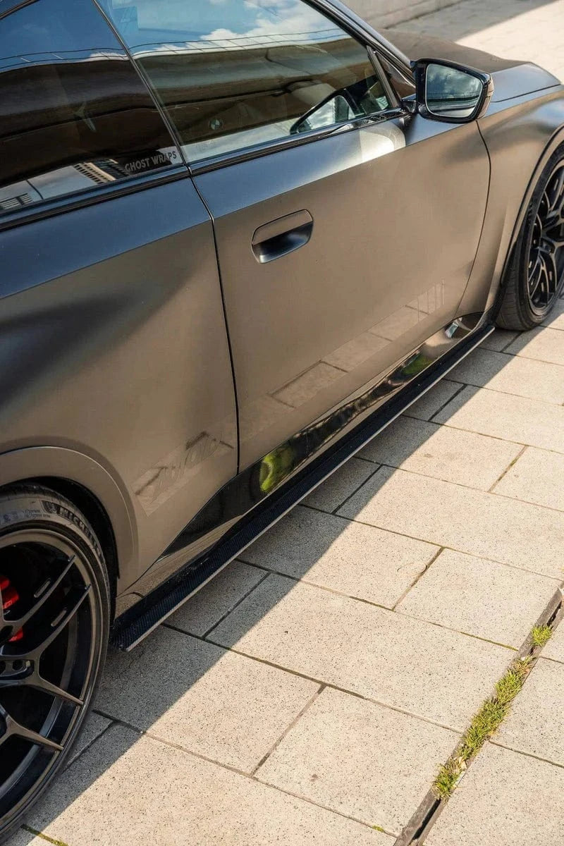TRE Carbon Side Skirts BMW G42 M240i Full Length Carbon Fiber Side Skirts