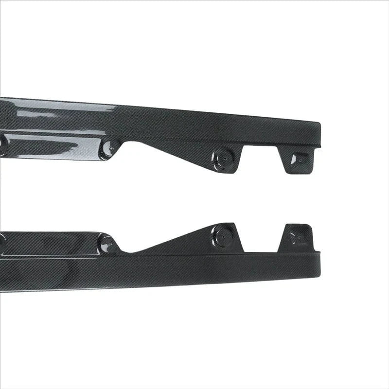 TRE Carbon Side Skirts BMW G42 M240i Full Length Carbon Fiber Side Skirts