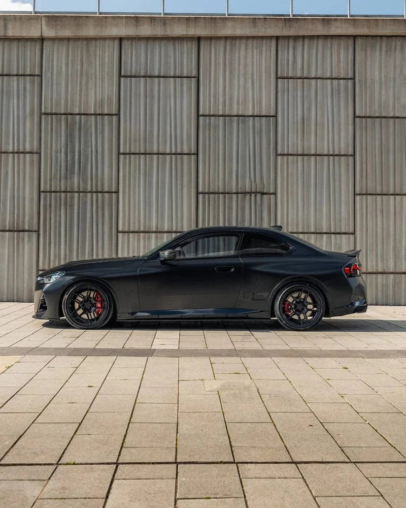 TRE Carbon Side Skirts BMW G42 M240i Full Length Carbon Fiber Side Skirts