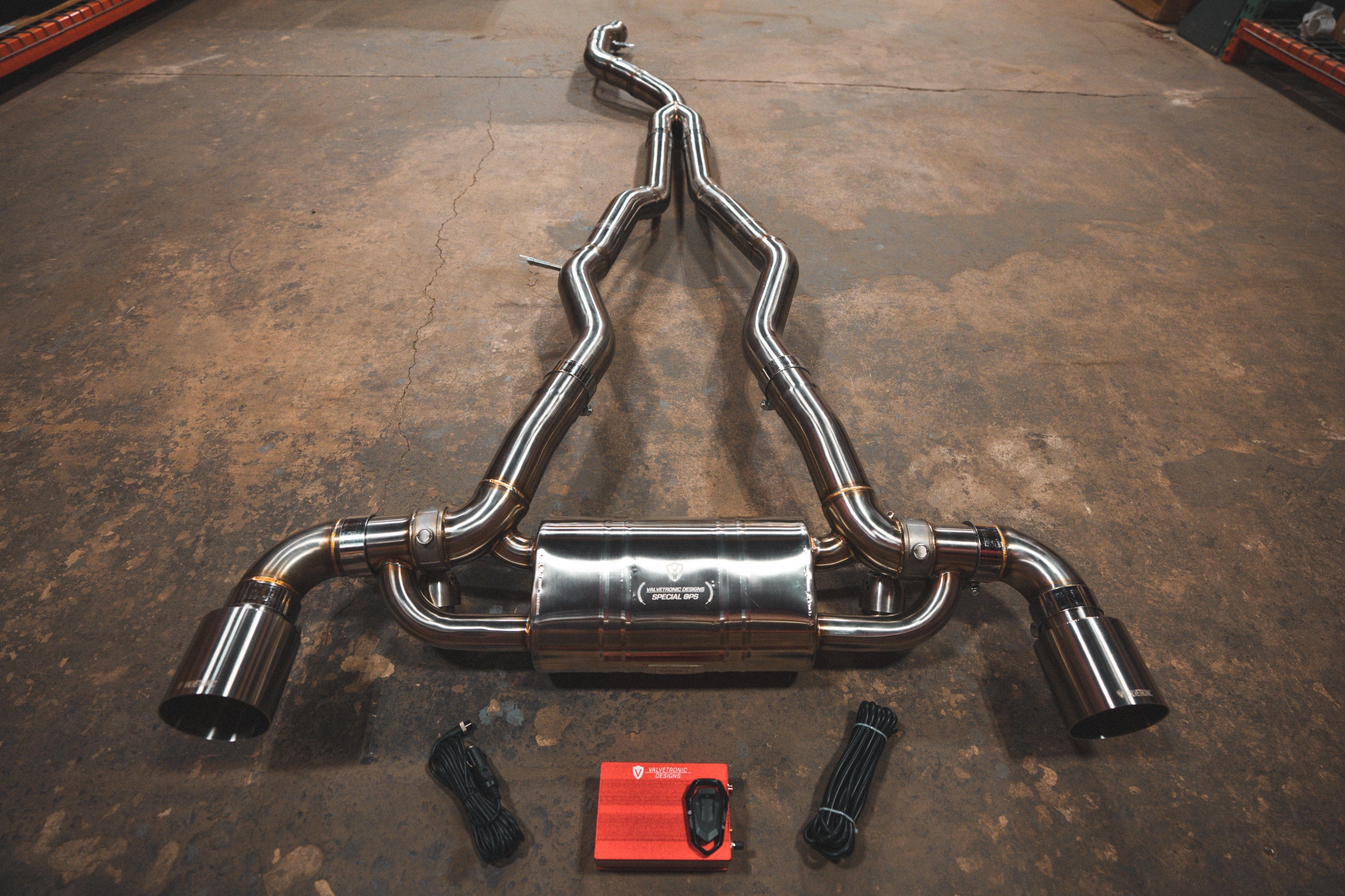 Valvetronic Designs Exhaust Brushed Toyota Supra A90 / A91 Valved Sport Exhaust System | Valvetronic Designs