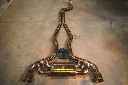 Valvetronic Designs Exhaust Titanium Toyota Supra A90 / A91 Valved Sport Exhaust System | Valvetronic Designs