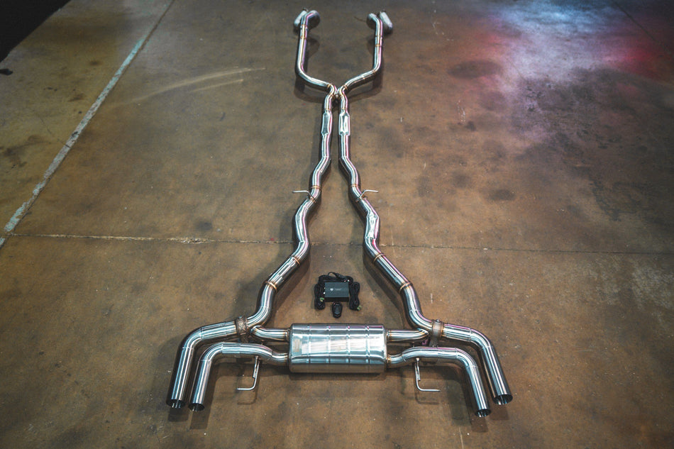 Valvetronic Designs Motor Vehicle Exhaust Alpina B8 / BMW G16 M850i Valved Sport Exhaust System