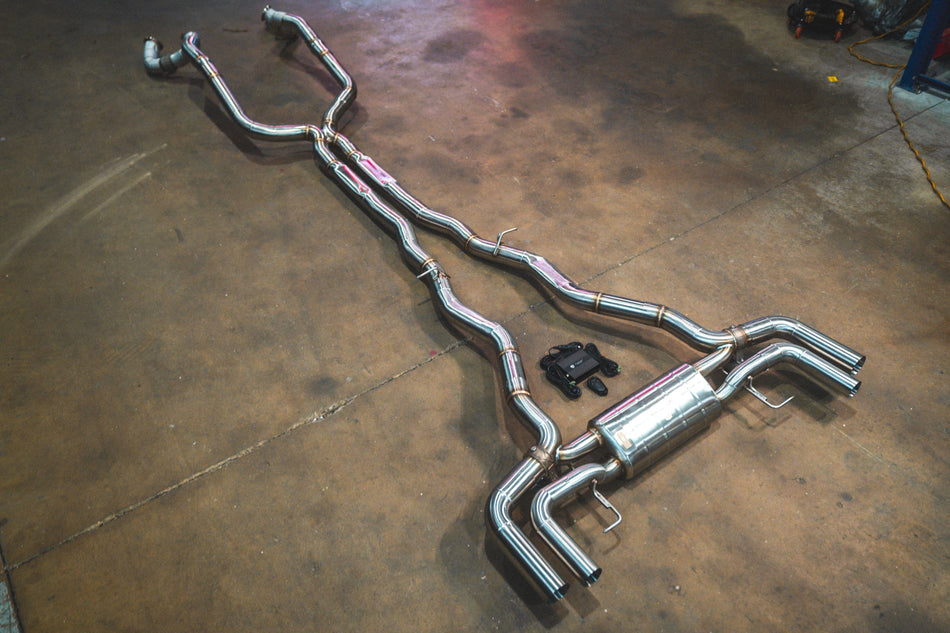 Valvetronic Designs Motor Vehicle Exhaust Alpina B8 / BMW G16 M850i Valved Sport Exhaust System