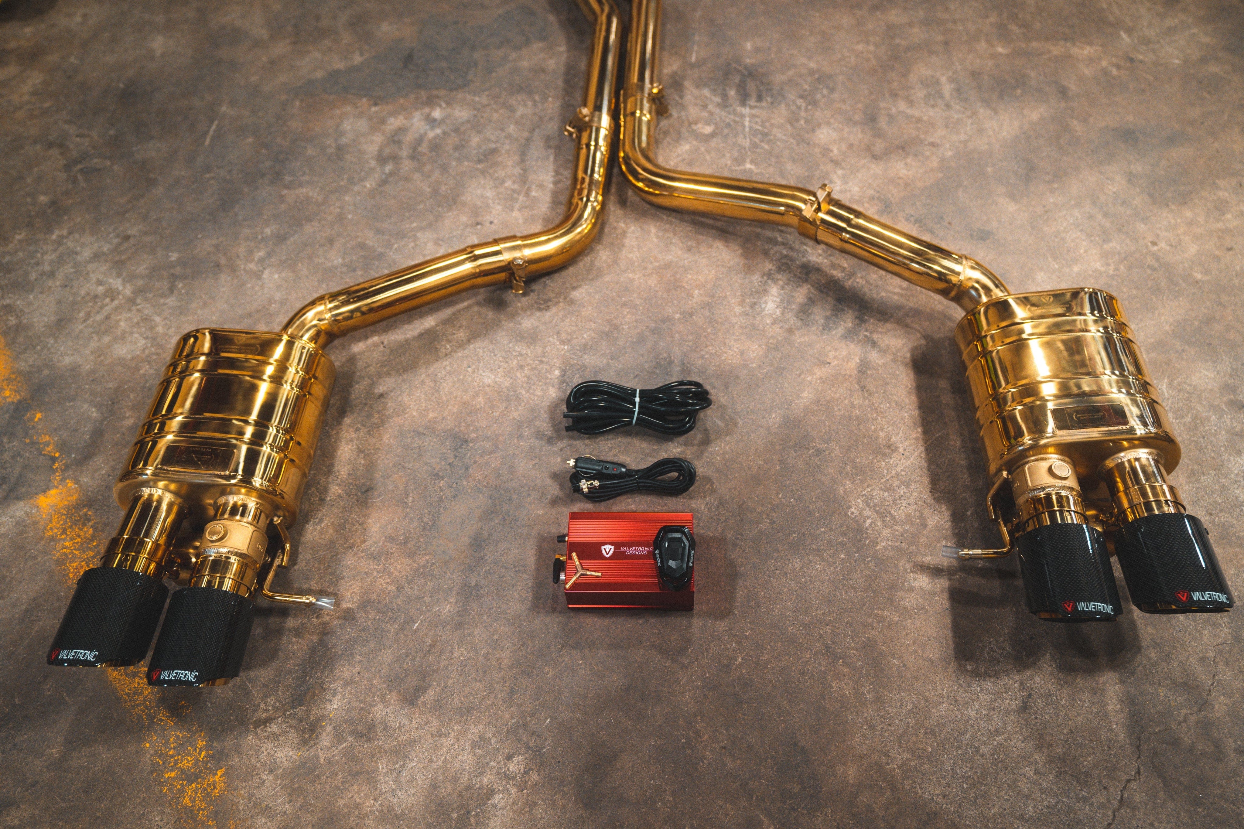 Valvetronic Designs Motor Vehicle Exhaust Audi B8 / B8.5 S4 / S5 Valved Sport Exhaust System