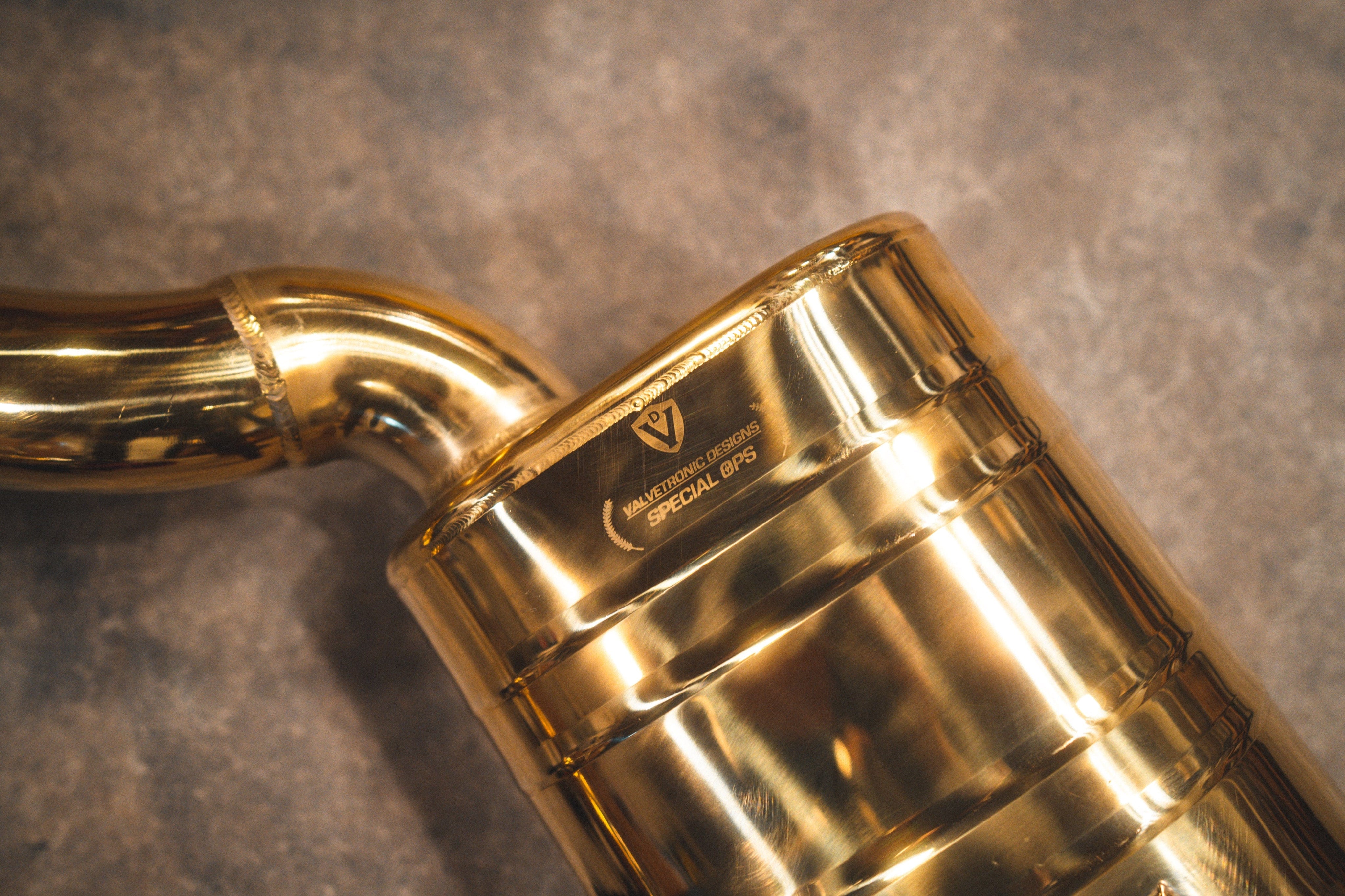 Valvetronic Designs Motor Vehicle Exhaust Audi B8 / B8.5 S4 / S5 Valved Sport Exhaust System