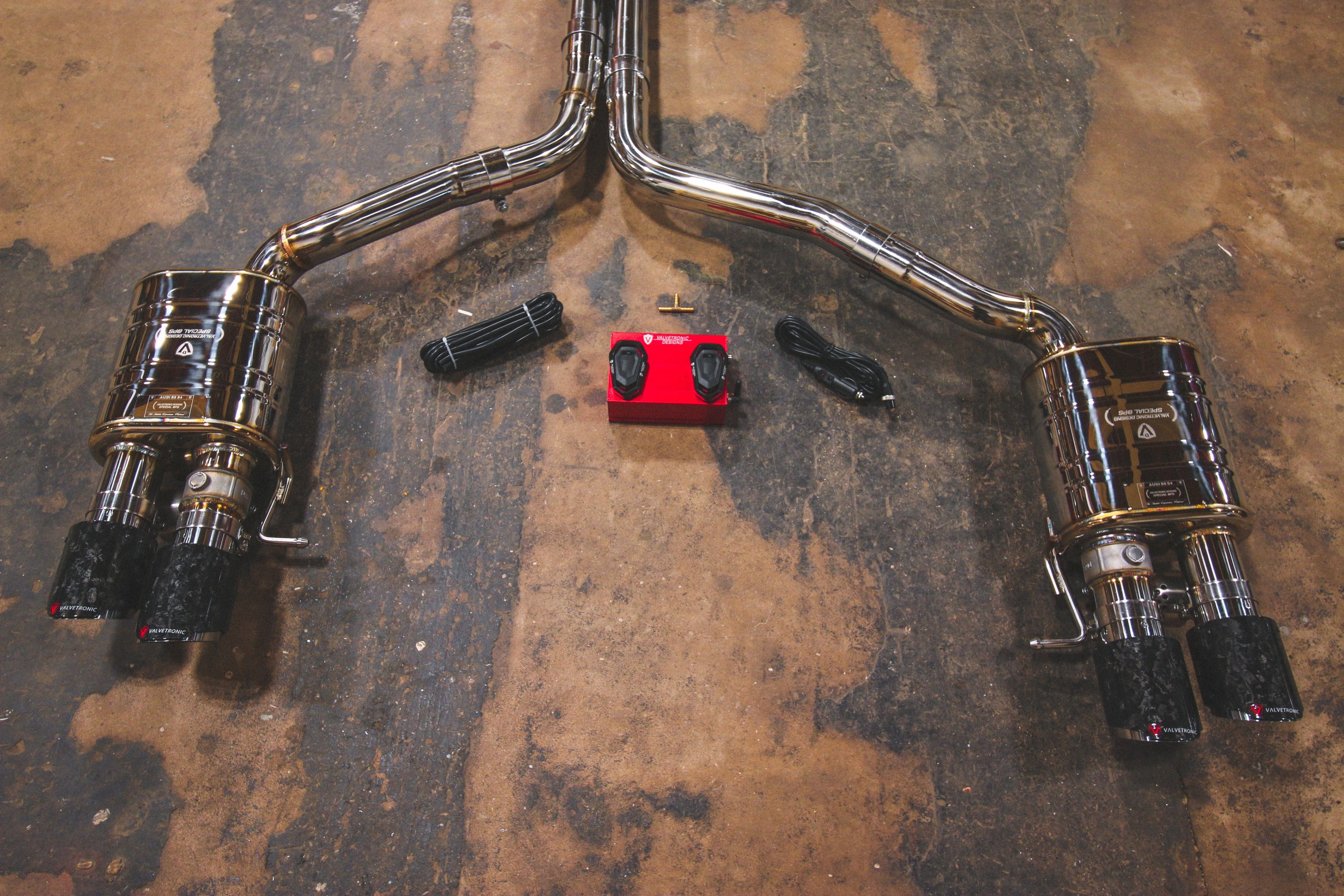 Valvetronic Designs Motor Vehicle Exhaust Audi B8 / B8.5 S4 / S5 Valved Sport Exhaust System