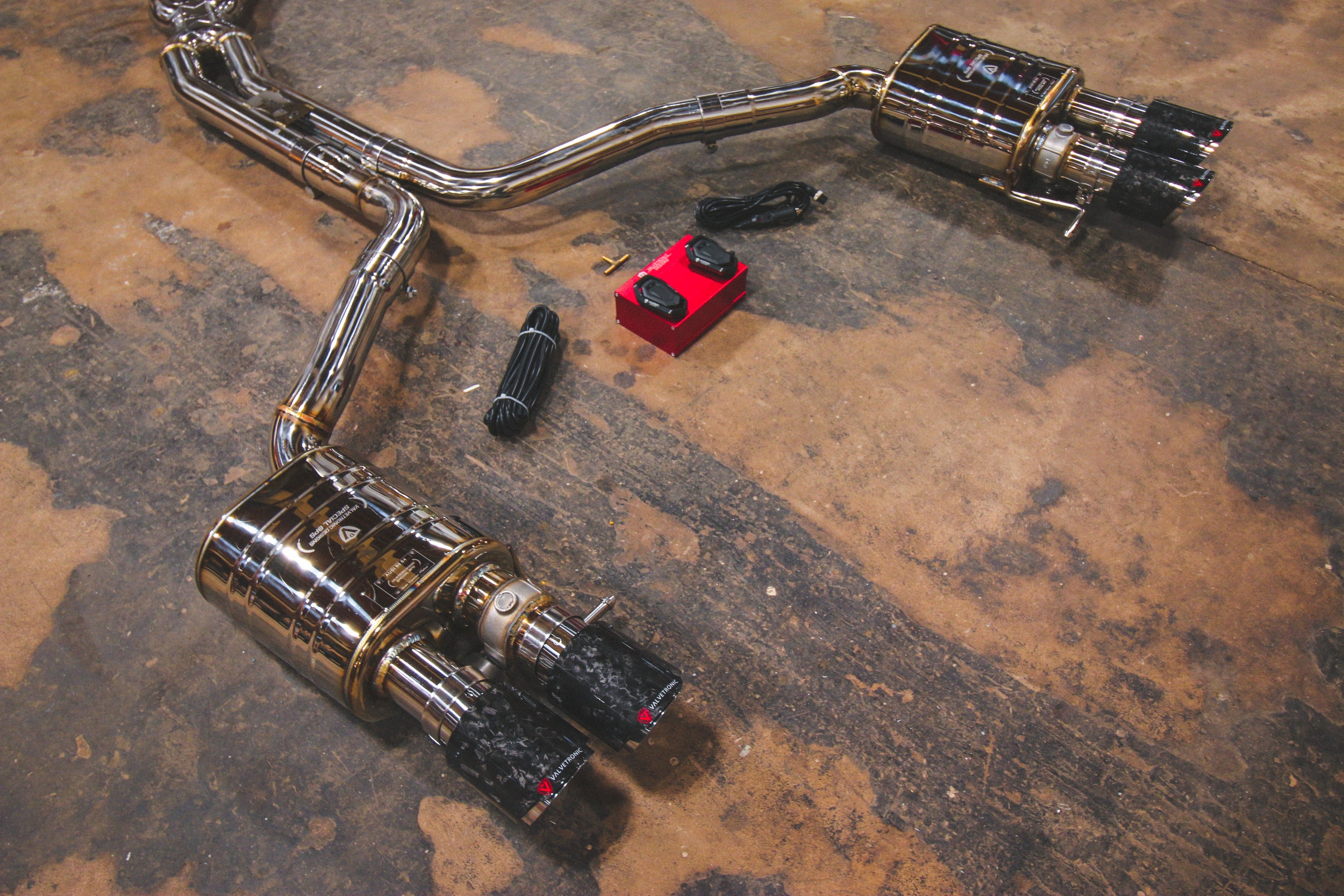 Valvetronic Designs Motor Vehicle Exhaust Audi B8 / B8.5 S4 / S5 Valved Sport Exhaust System