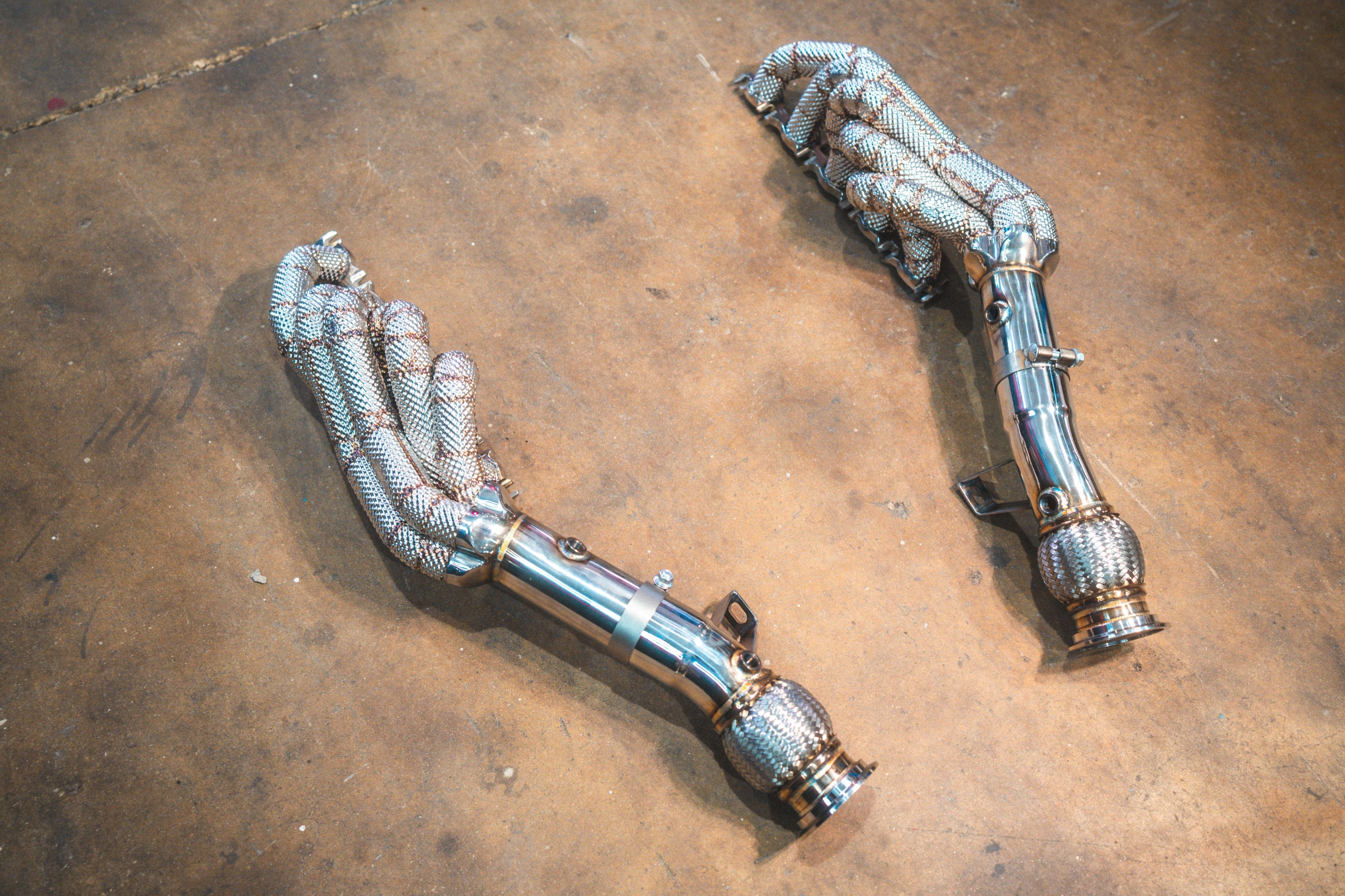 Valvetronic Designs Motor Vehicle Exhaust Audi R8 V10 / Lamborghini Gallardo LP / Lamborghini Huracan Free Flow Headers