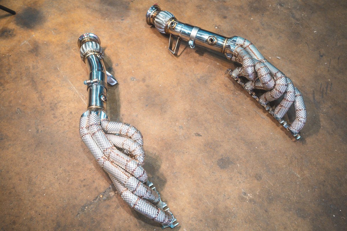 Valvetronic Designs Motor Vehicle Exhaust Audi R8 V10 / Lamborghini Gallardo LP / Lamborghini Huracan Free Flow Headers