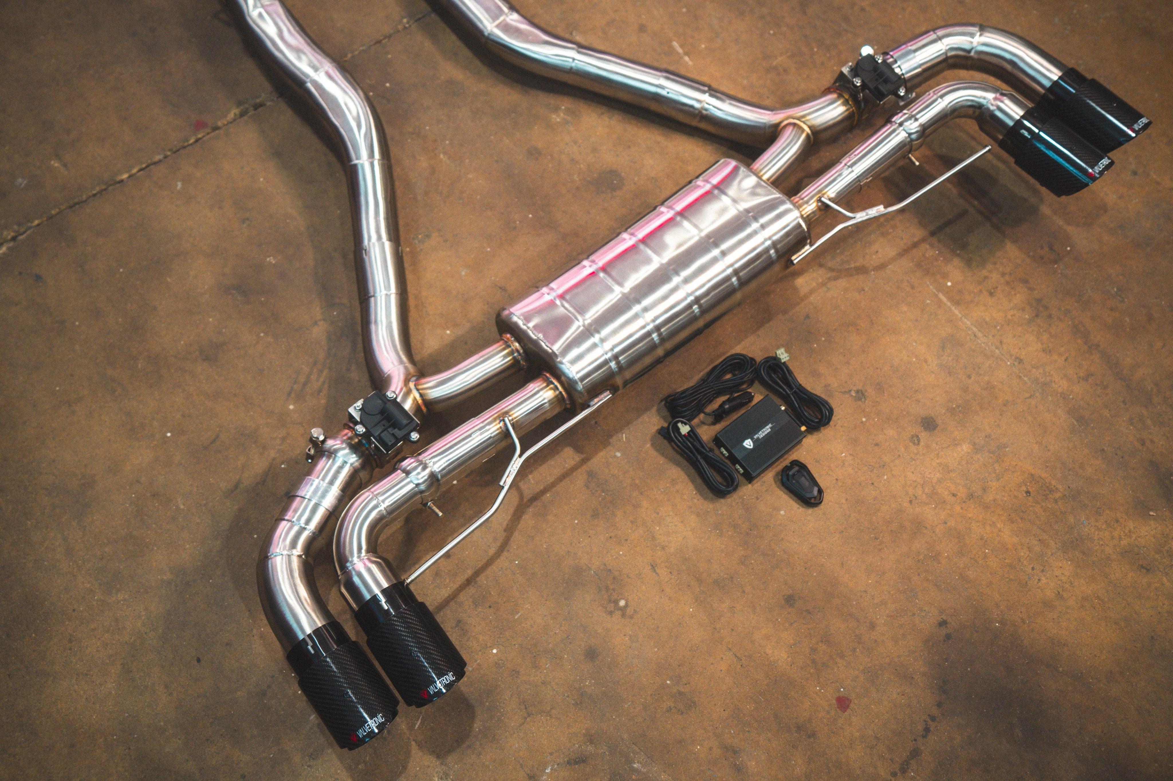 Valvetronic Designs Motor Vehicle Exhaust BMW X5/X6 M50i/M60i Valved Sport Exhaust System