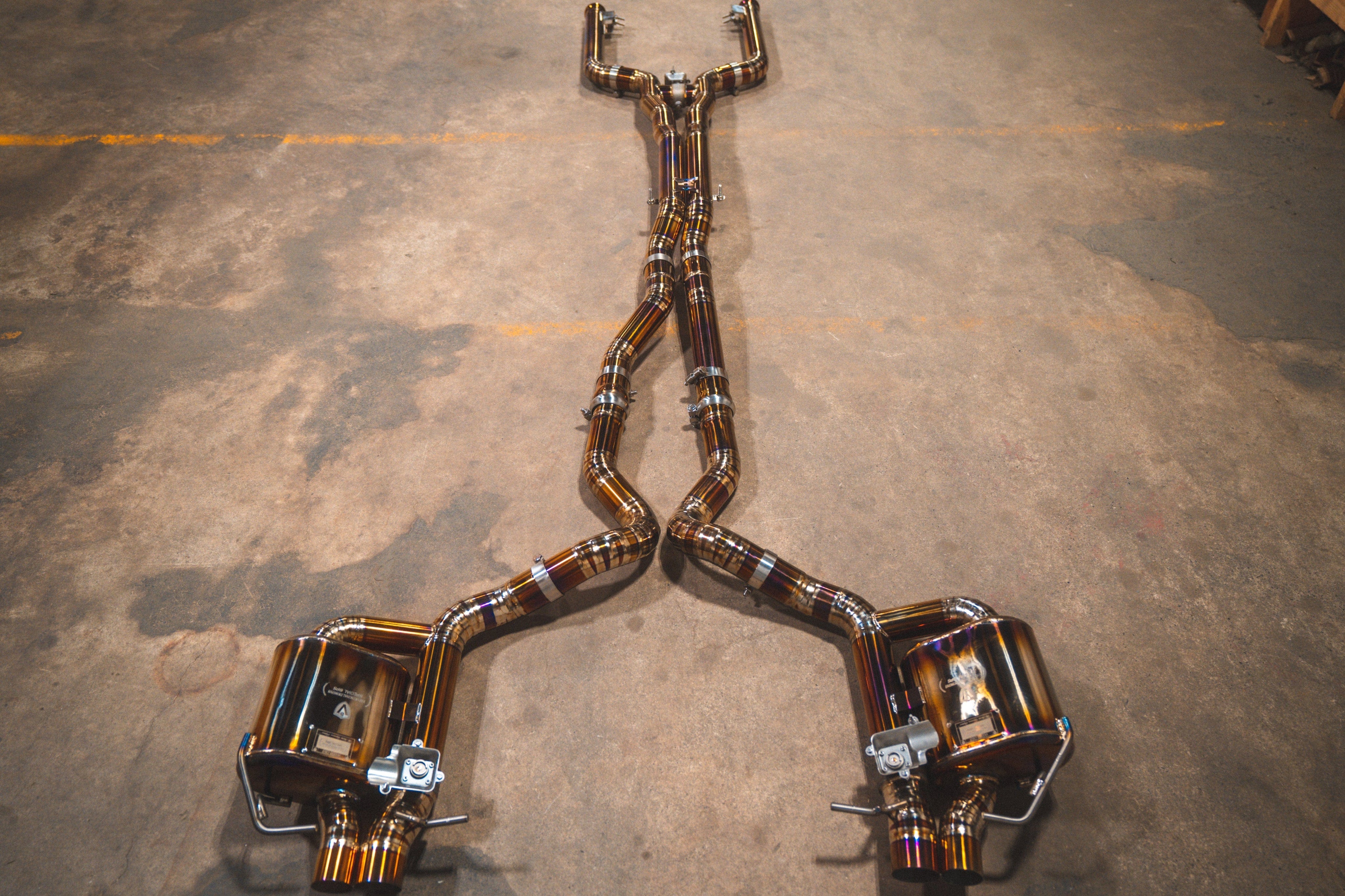 Valvetronic Designs Motor Vehicle Exhaust Mercedes W205 C63 / C63s Valved Sport Exhaust System