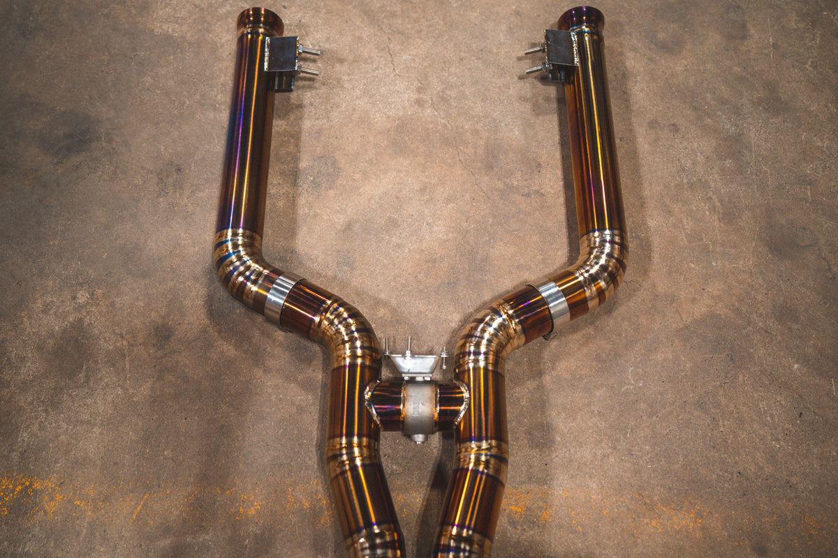 Valvetronic Designs Motor Vehicle Exhaust Mercedes W205 C63 / C63s Valved Sport Exhaust System