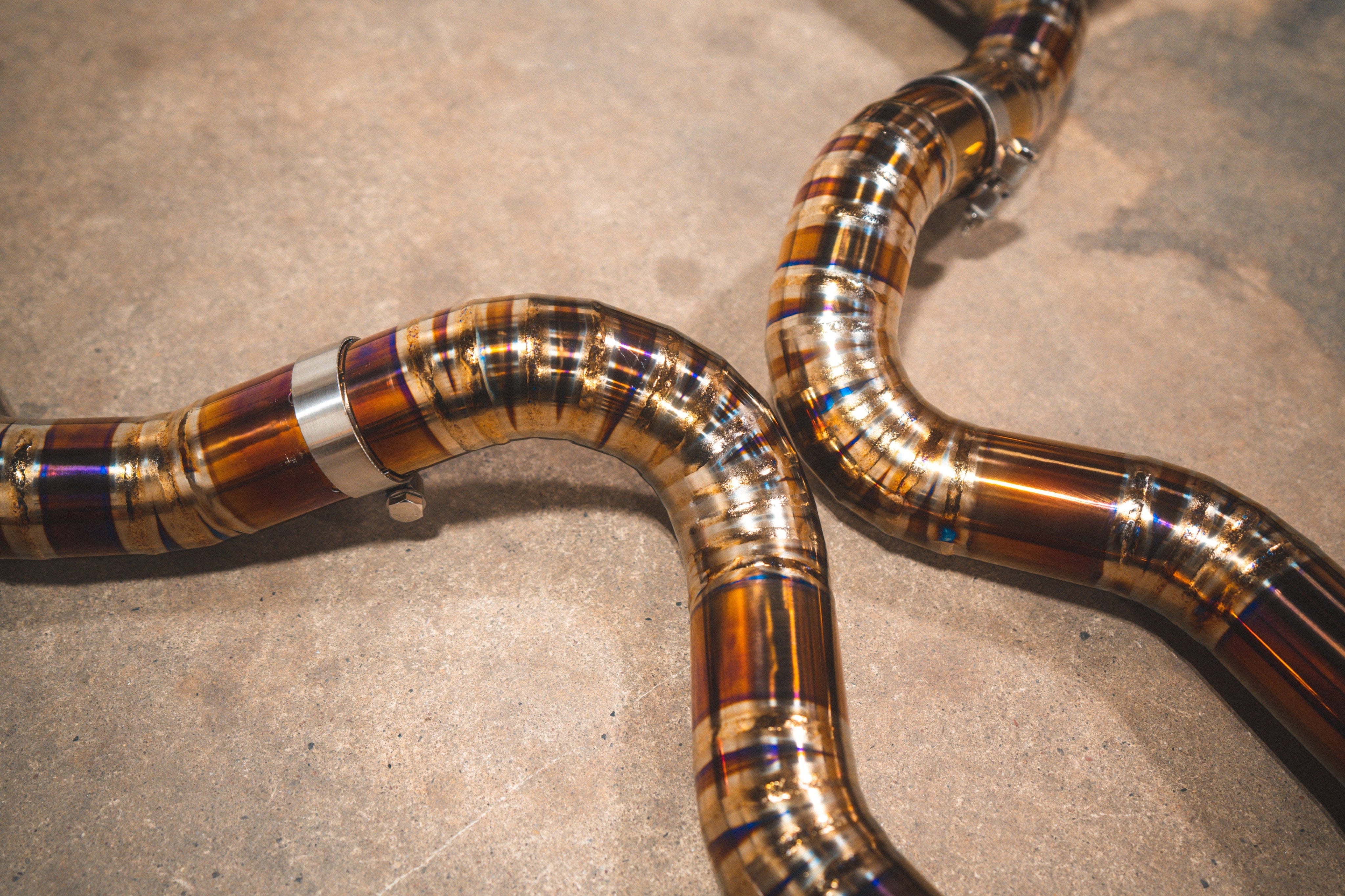 Valvetronic Designs Motor Vehicle Exhaust Mercedes W205 C63 / C63s Valved Sport Exhaust System