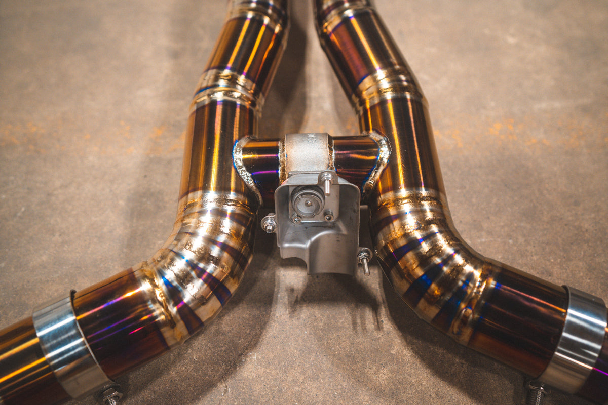 Valvetronic Designs Motor Vehicle Exhaust Mercedes W205 C63 / C63s Valved Sport Exhaust System