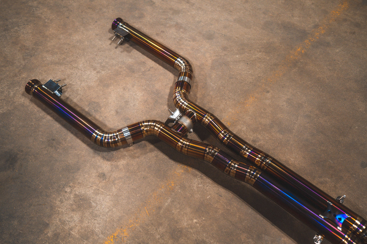 Valvetronic Designs Motor Vehicle Exhaust Mercedes W205 C63 / C63s Valved Sport Exhaust System