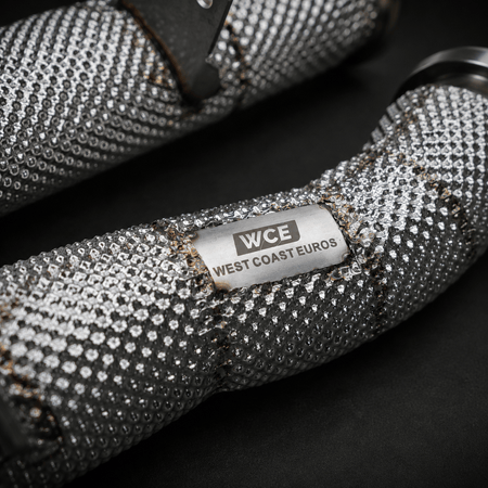 WCE Performance Exhaust 2015-2022 Mercedes C400/C450/C43 AMG Downpipe - W205