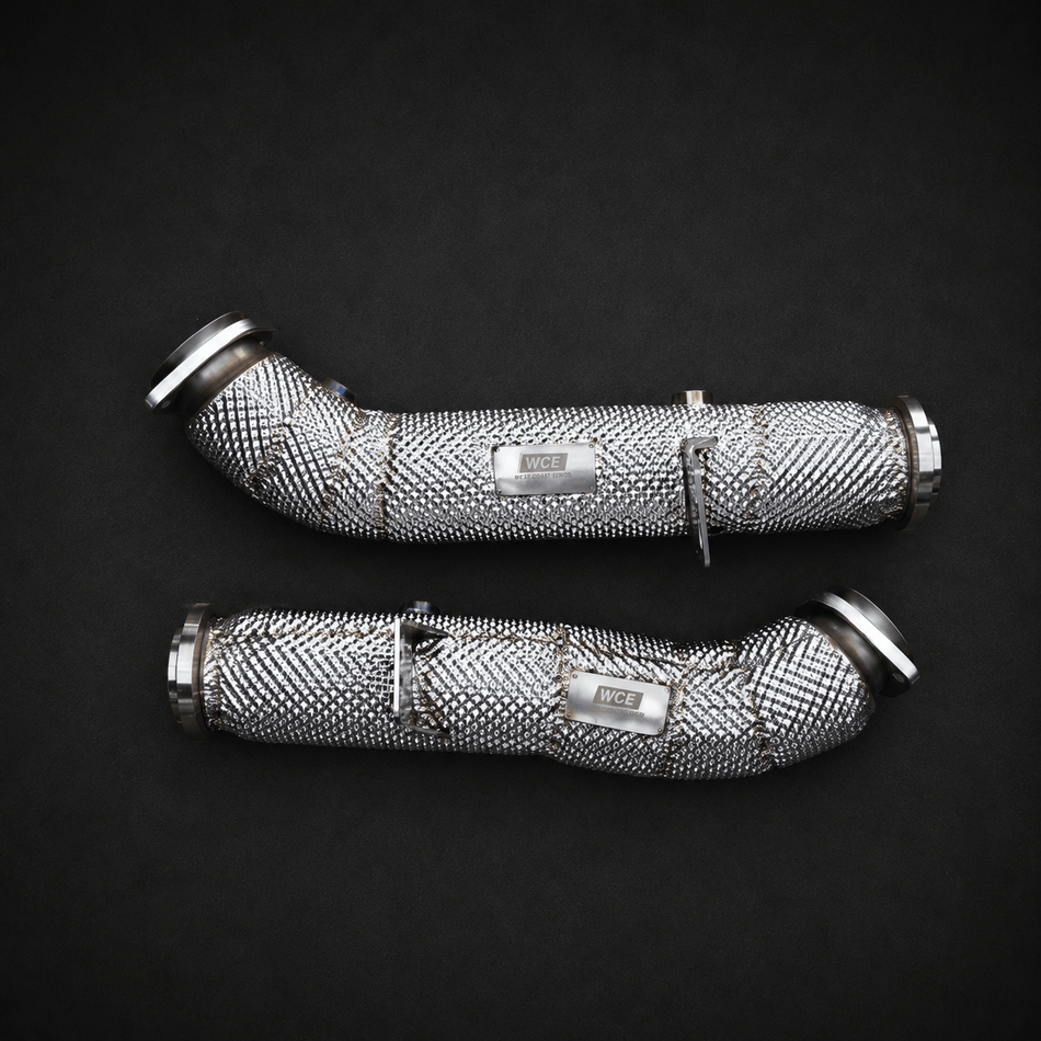 WCE Performance Exhaust 2016-2022 Mercedes E400/E450/E43 AMG Downpipe - W213