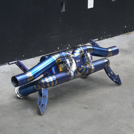 WCE Performance Exhaust 2020-2023 / Yes (+$400) / Titanium Audi R8 Valved Catback Exhaust System - West Coast Euros