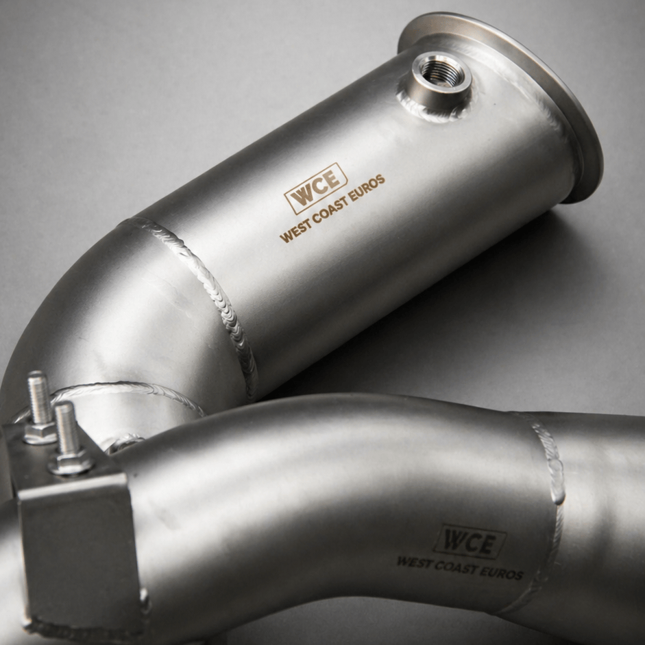 WCE Performance Exhaust WCE Catless S58 Downpipes - F97 X3M / F98 X4M