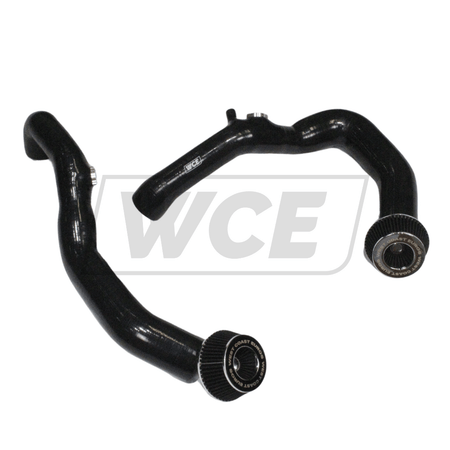 WCE Performance Performance Black / Black S55 Silicone Front Mount Intakes - F80 M3 / F82 M4 / F87 M2C