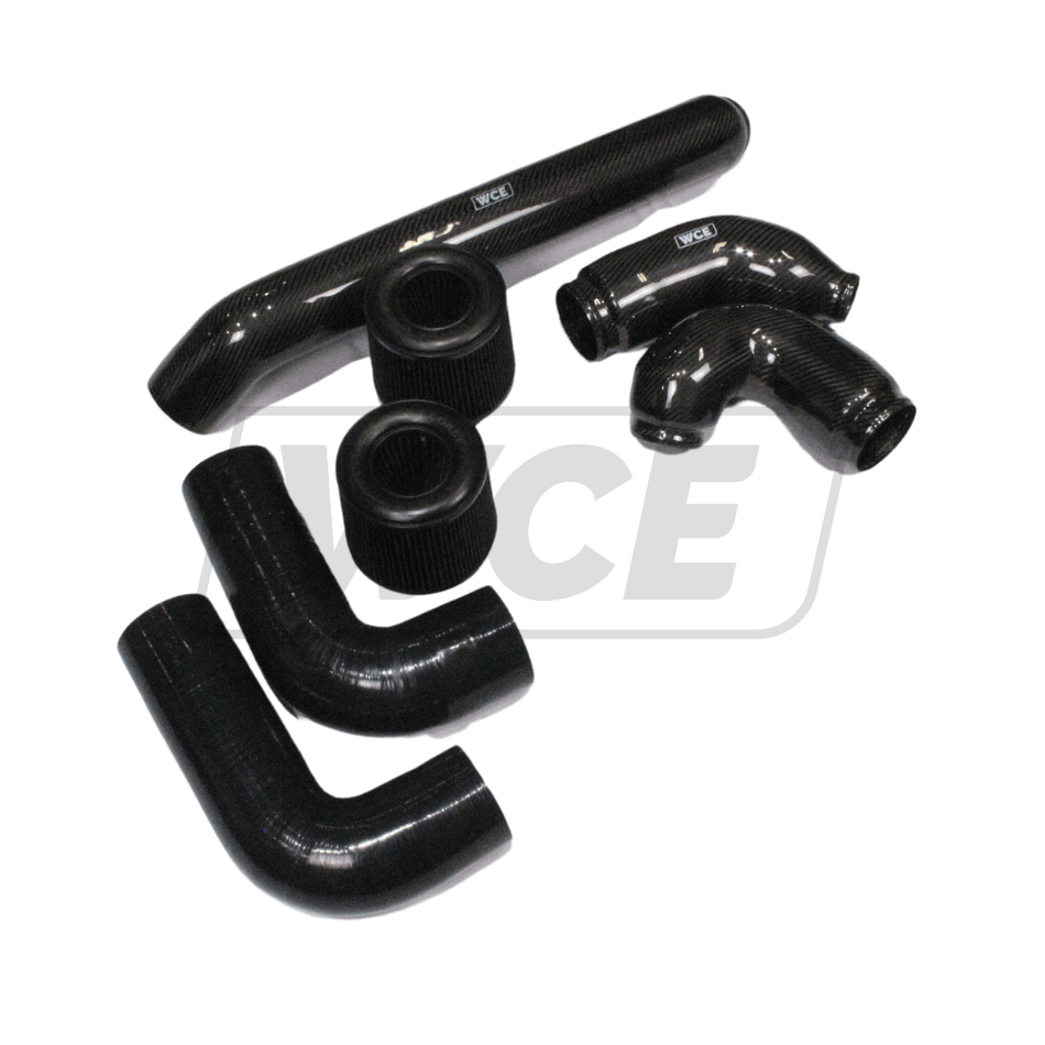 WCE Performance Performance Black S58 Dry Carbon Fiber Front Mount Intakes - F97 X3M / F98 X4M