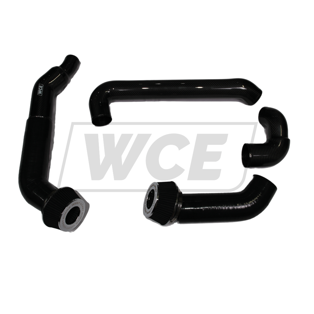 WCE Performance Performance Black S58 Dry Carbon Fiber Front Mount Intakes - G80 M3 / G82 M4 / G87 M2