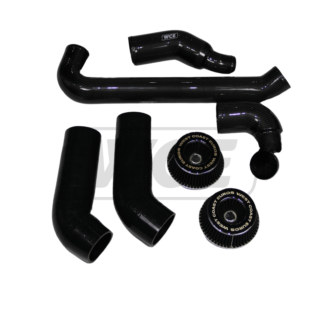 WCE Performance Performance Black S58 Dry Carbon Fiber Front Mount Intakes - G80 M3 / G82 M4 / G87 M2