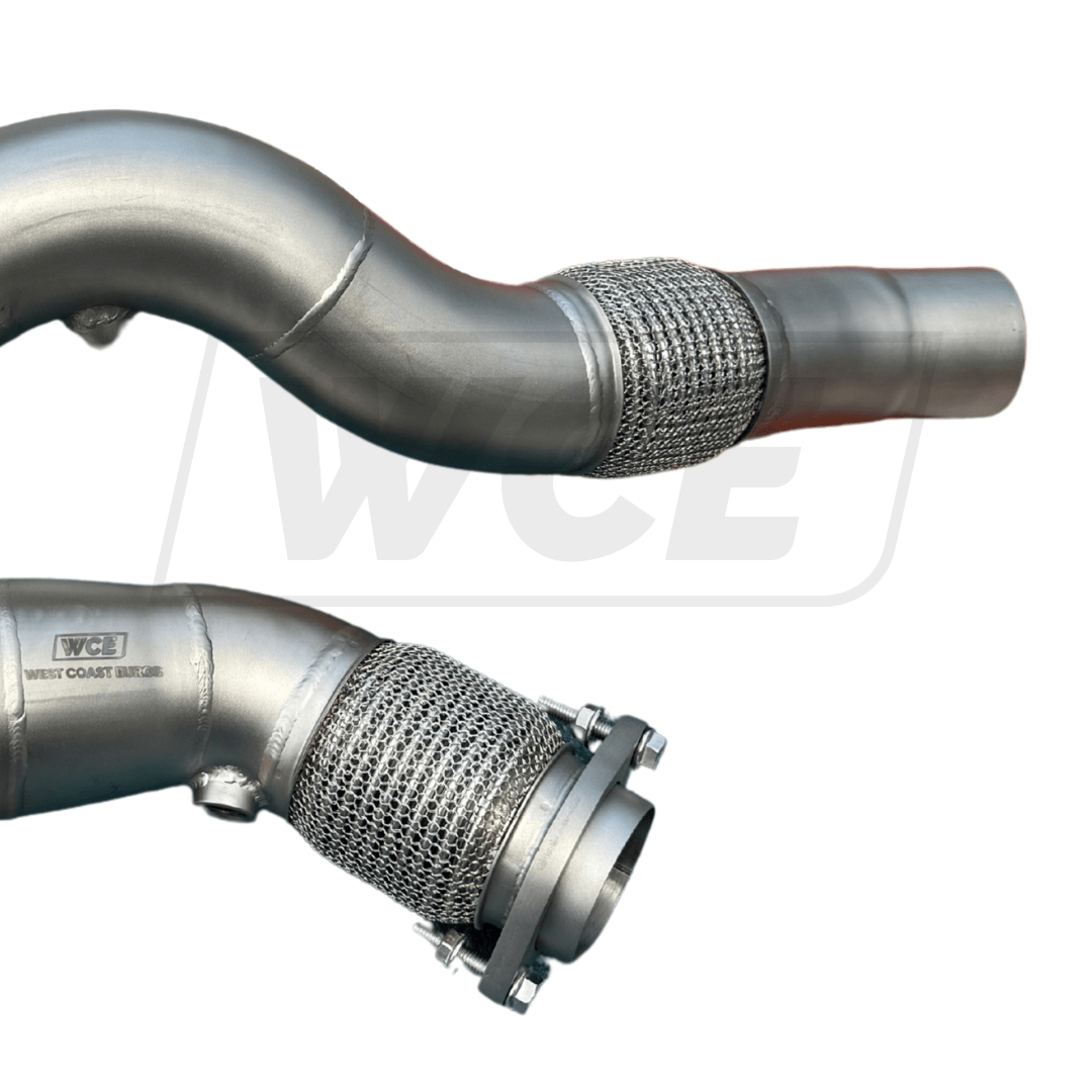 WCE Performance Performance WCE S55 Downpipes w/ Flex Section - F80 M3 / F82 M4 / F87 M2c