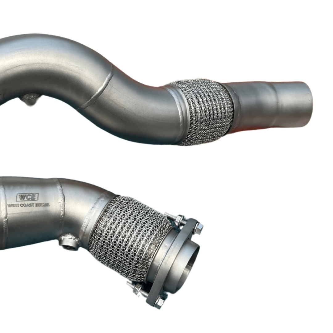 WCE Performance Performance WCE S55 Downpipes w/ Flex Section - F80 M3 / F82 M4 / F87 M2c