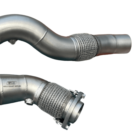 WCE Performance Performance WCE S55 Downpipes w/ Flex Section - F80 M3 / F82 M4 / F87 M2c